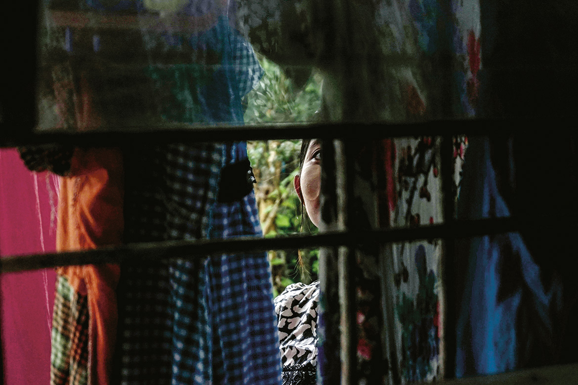 Alleinstehende Schwangere in Myanmar